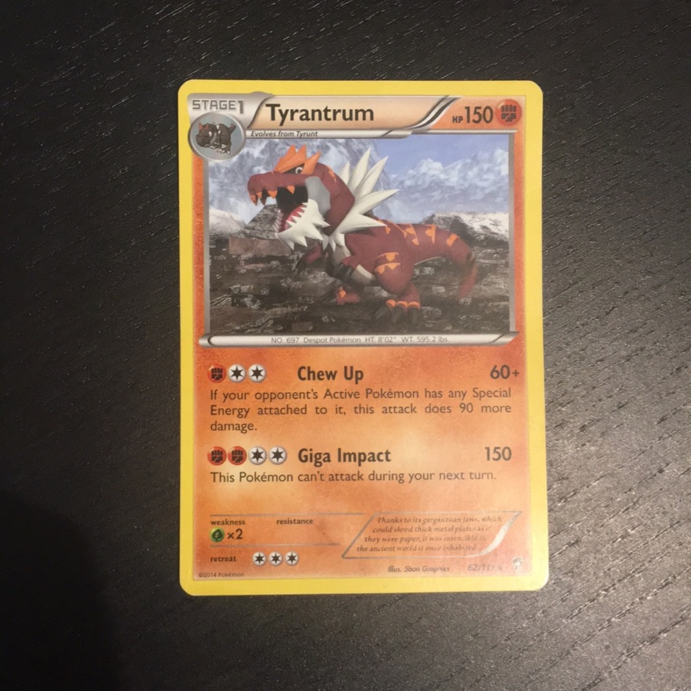 POKEMON Tyrantrum